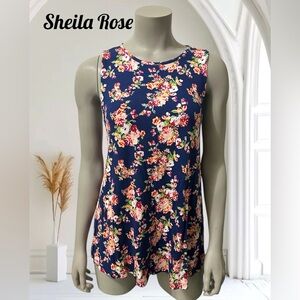 170.  Sheila Rose Floral Tank